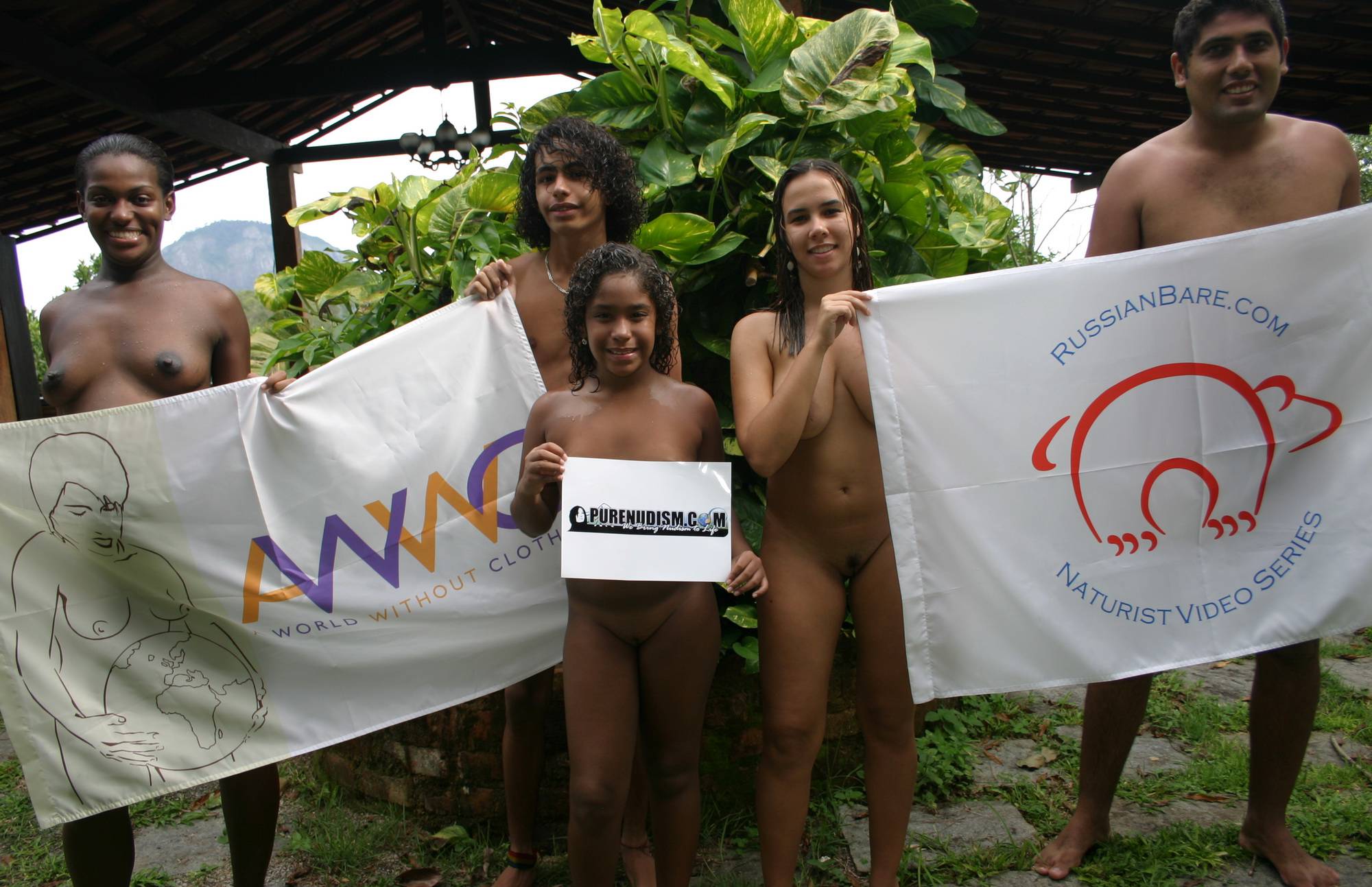 Pure Nudism Brazilian PN Banner Group - 2
