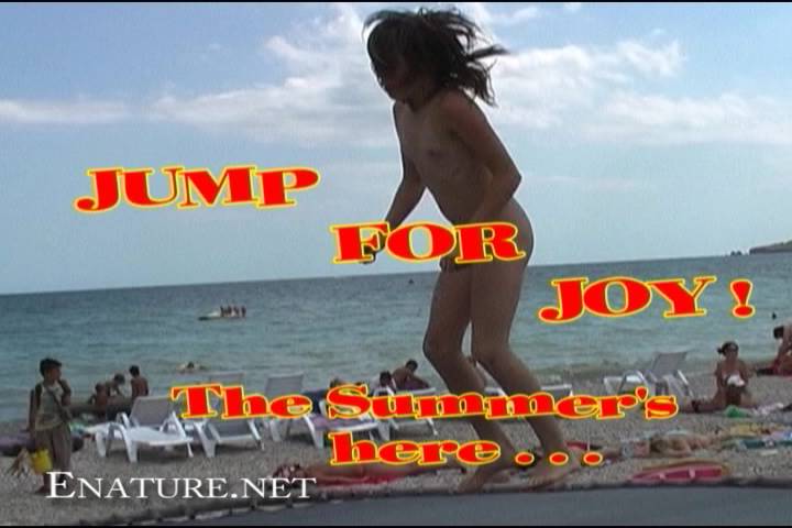 Enature.net Jump for Joy! The Summer's Here - Poster