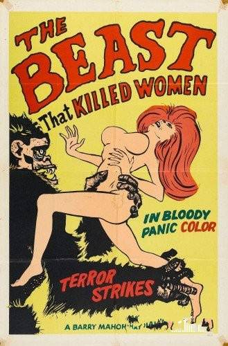 Nudist Videos The Beast That Killed Women 1965 - Poster