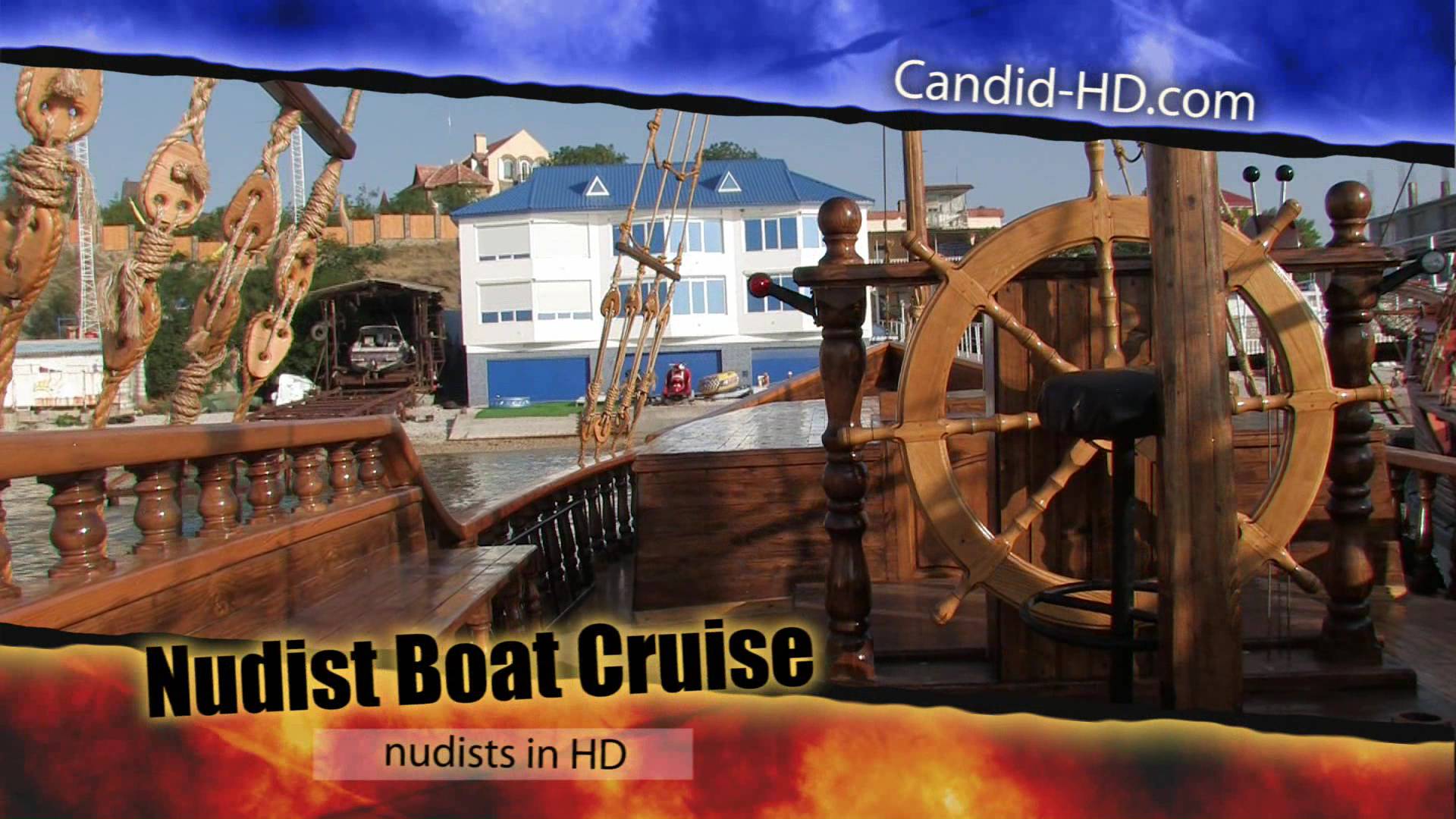 Candid-HD.com Nudist Boat Cruise - Poster