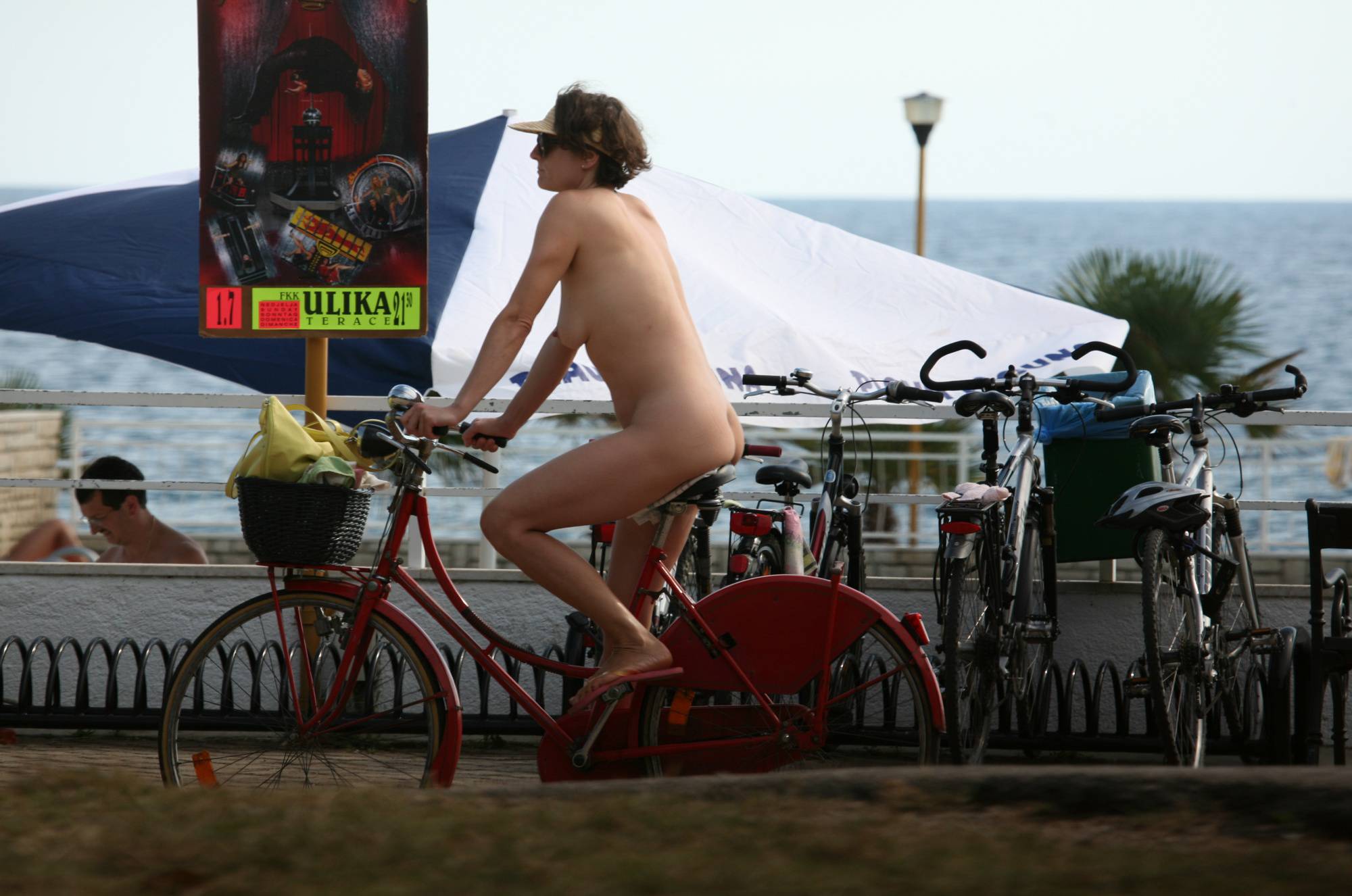 Pure Nudism Pics Nora FKK Outdoor Biking - 1