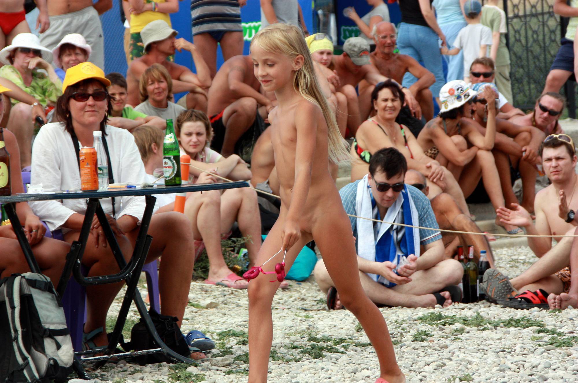 Pure Nudism Images Black Sea Contestant Walk - 1