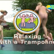 Relaxing with a Trampoline