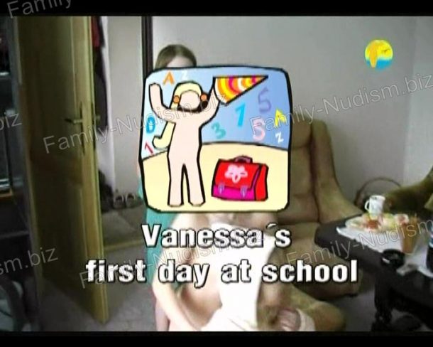 Vanessa's first day at school