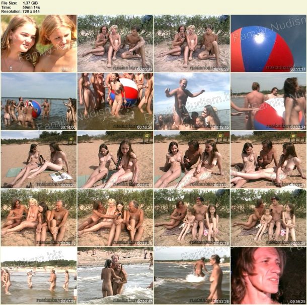 RussianBare - Beach Ball Day film stills 1