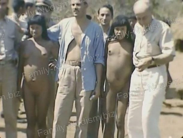 Xingu indians - Expedition to rainforests of Brazil in 1948 shot