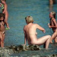 Naturist Family Beach Out