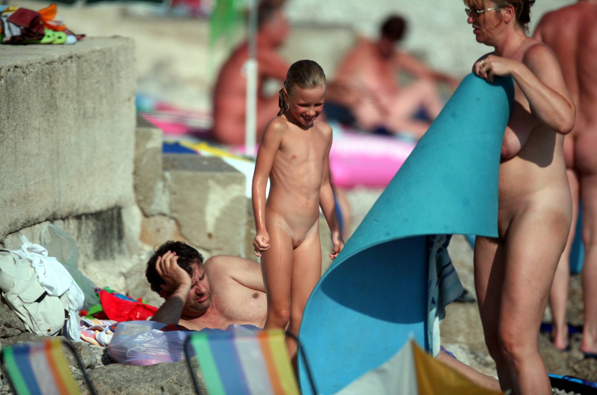 Naturist Family Beach Out - 2