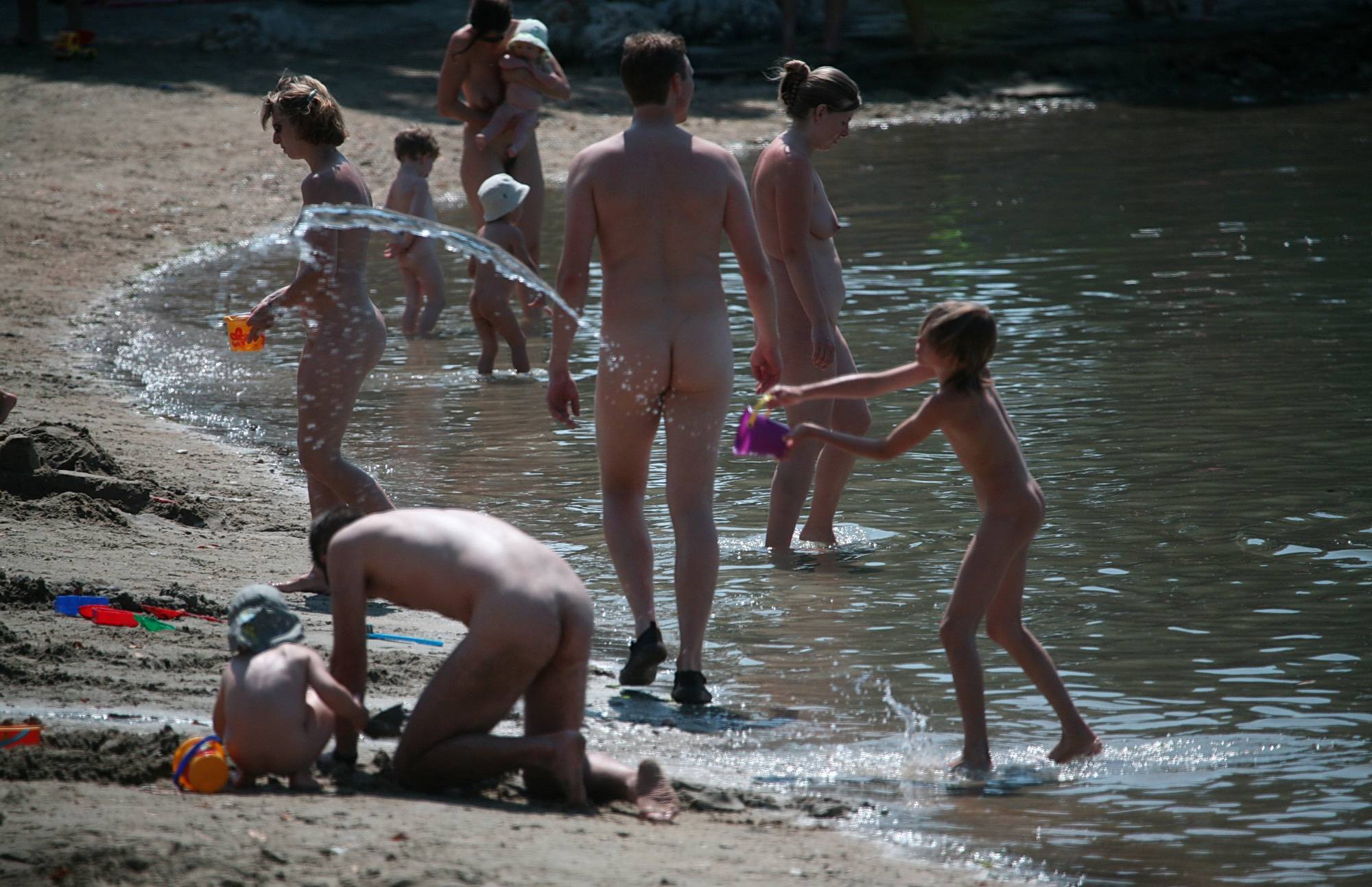 Nudist Photos Sandy Nudist Relaxation - 2