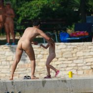 Kids Nudist Shore Floater