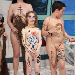 Purenudism Halloween Pool Party - 1